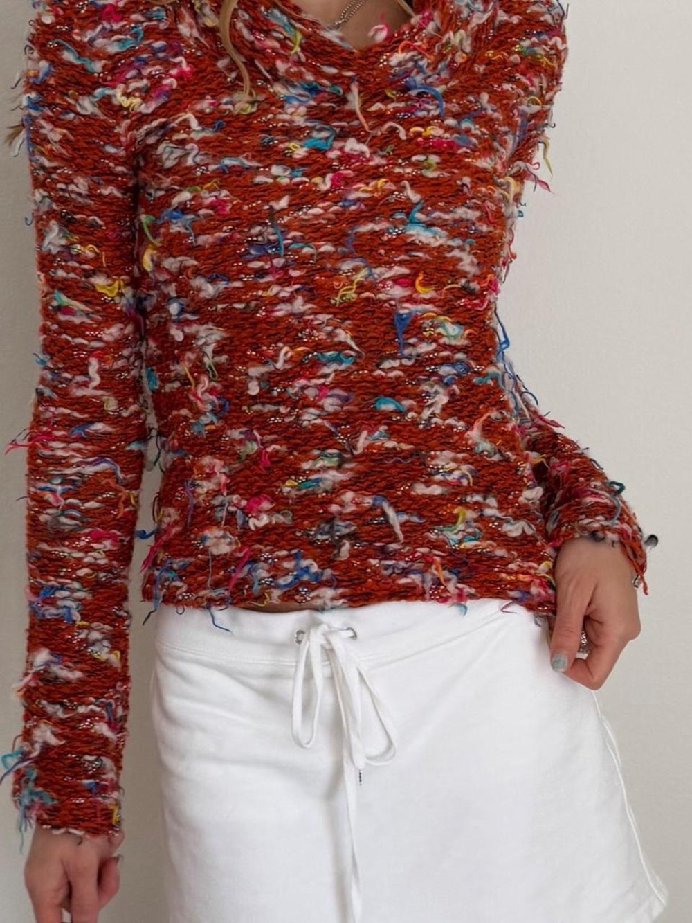 Vintage Miss Sixty multicolored sweater Size M - Picture 5 of 6